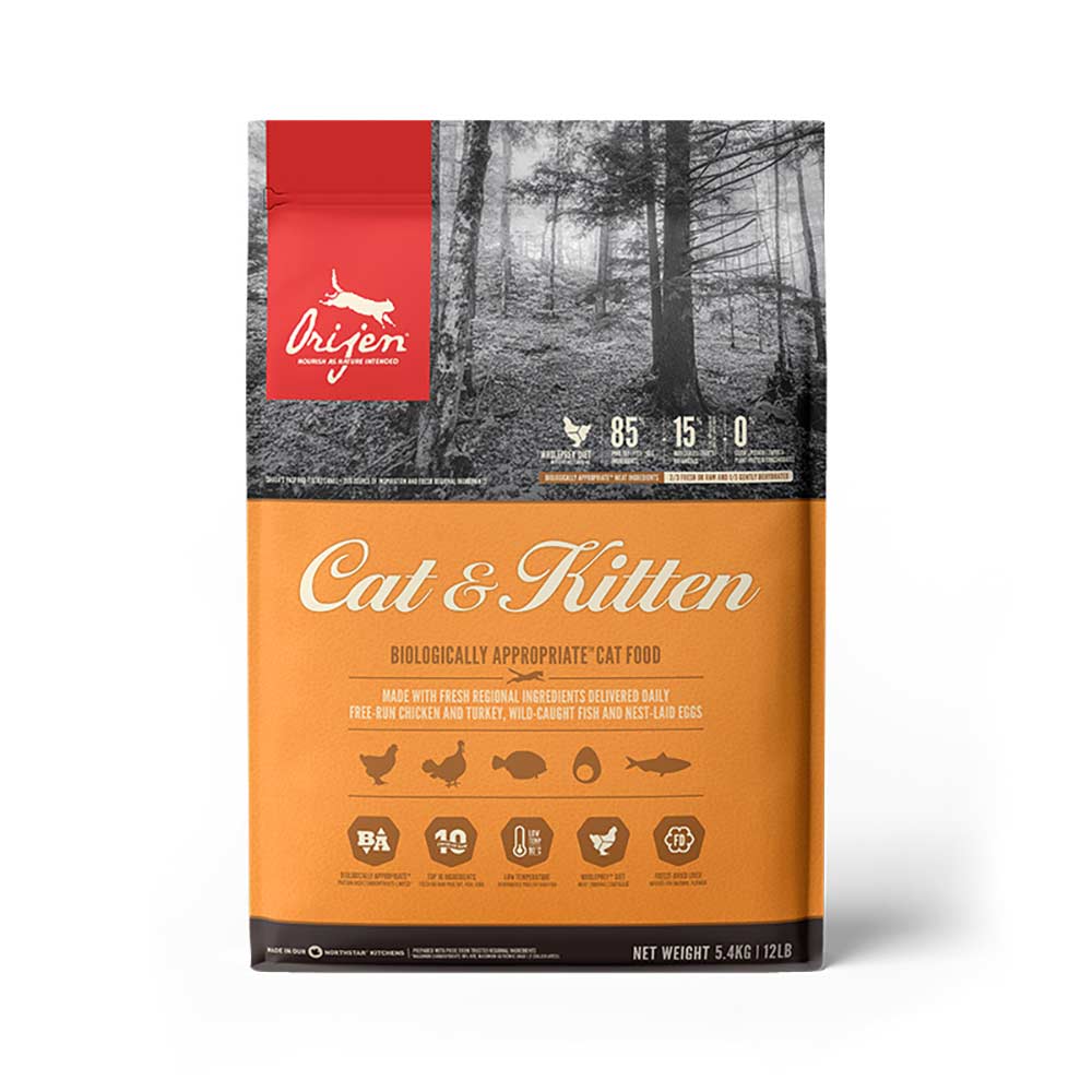 Orijen nourriture pour chat et chaton La jungle de compagnie